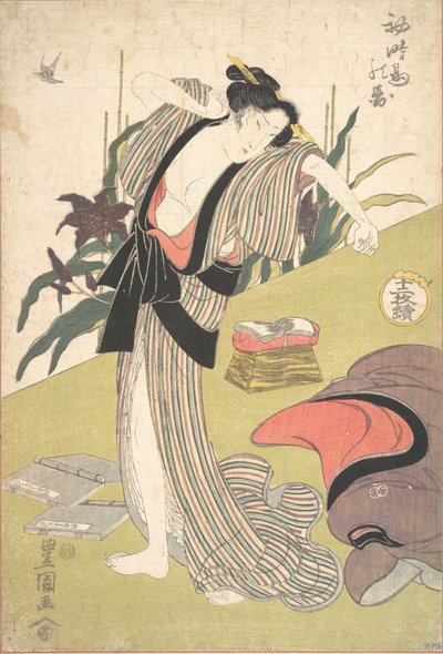První návštěva kukačky. od Utagawa Toyokuni I