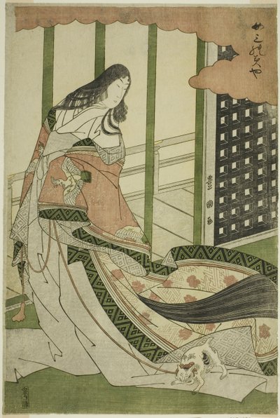 Třetí princezna (Nyosan no miya) od Utagawa Toyokuni I