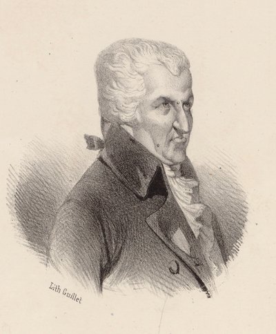 Portrét skladatele Pierra-Alexandra Monsignyho 1729-1817. od V. Guillet