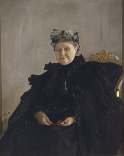 Portrét Marie Fjodorovny Morozové, rozené Simonové 1830-1911, 1897 od Valentin Aleksandrovich Serov