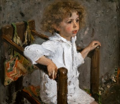 Portrét Miky Morozova od Valentin Aleksandrovich Serov
