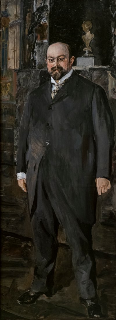 Portrét Michaila Abramoviče Morozova od Valentin Aleksandrovich Serov