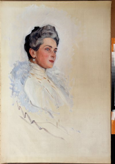 Portrét princezny Zenaide Youssoupoff od Valentin Aleksandrovich Serov