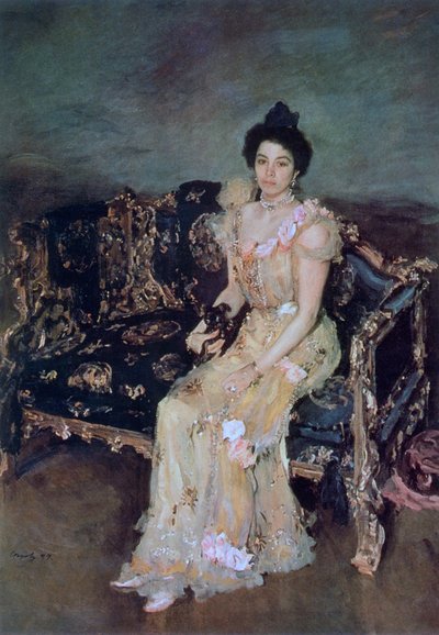 Portrét Sofie Mikhailovna Botkina, 1899. od Valentin Aleksandrovich Serov