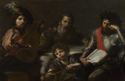 Čtyři věky člověka, c. 1629 od Valentin de Boullogne