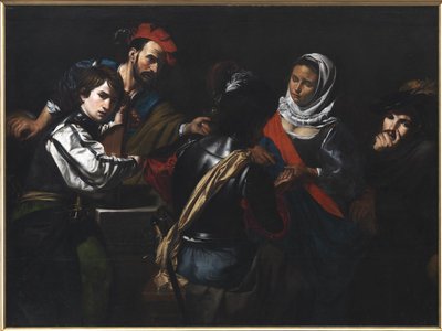Věštkyně od Valentin de Boulogne