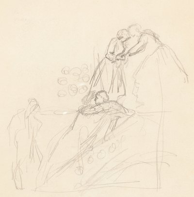 Figurální studie [verso] od Valentine Cameron Prinsep