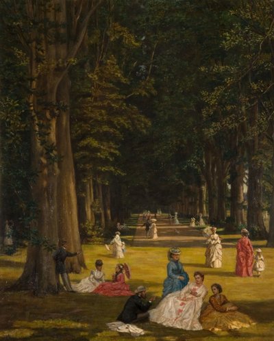 Avenue, Wildernesse, Kent, 1900. od Valentine Cameron Prinsep