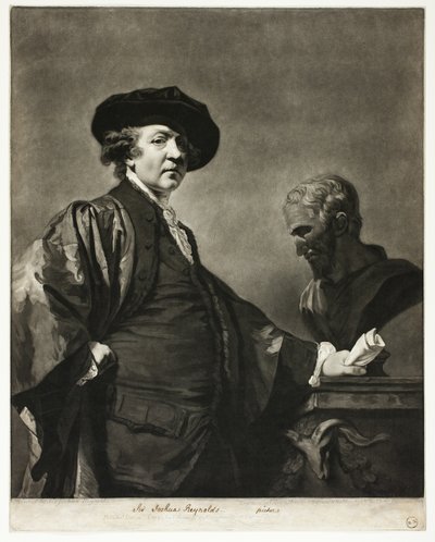 Sir Joshua Reynolds od Valentine Green