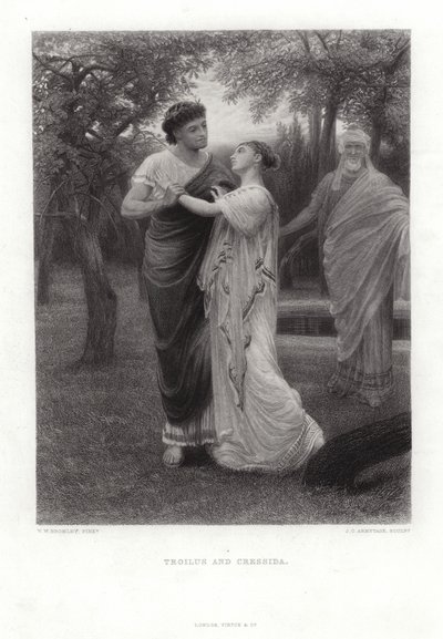 Troilus a Cressida od Valentine Walter Lewis Bromley