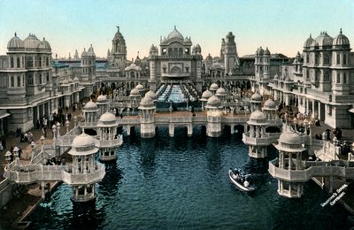 Čestný dvůr, Imperial International Exhibition, Londýn, 1909. od Valentine and Sons Ltd