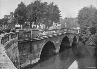 Leamington Bridge, c1896 od Valentine and Sons Ltd