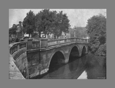 Leamington Bridge, C1900 od Valentine and Sons Ltd