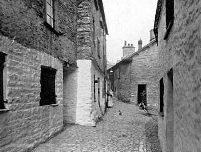 Sepulcher Lane, Kendal, Cumbria, 1924-1926. od Valentine and Sons Ltd