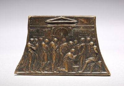 Kristus umývá nohy apoštolům, 1500. od Valerio Belli