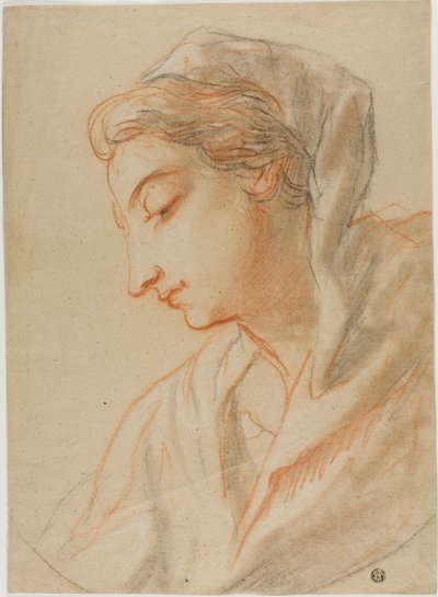 Profil Busta ženy od Valerio Castello