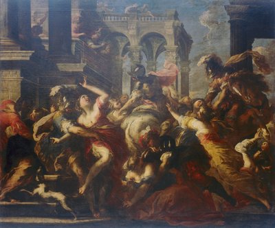 Znásilnění Sabinů od Valerio Castello