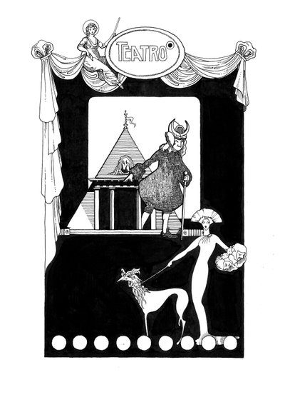 Divadlo, magický chrám mezi Východem a Západem od Valerio Eletti