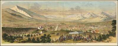 1863 pohled Salt Lake City od Various