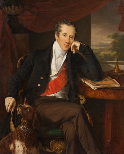 Portrét hraběte Nikity Petroviče Panina 1770-1837, 30. léta 19. století. od Vasili Andreevich Tropinin