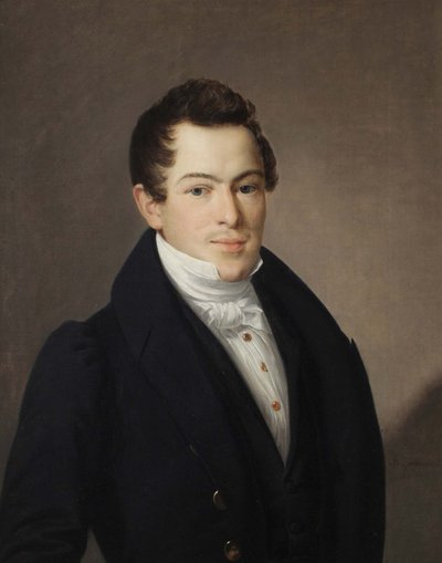 Portrét Naumova, 1831 od Vasili Andreevich Tropinin