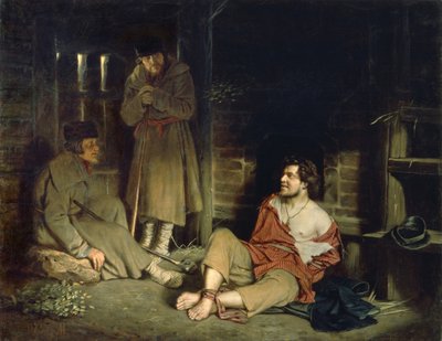 An Arrant Knave zatčen, 1873 od Vasili Grigorevich Perov
