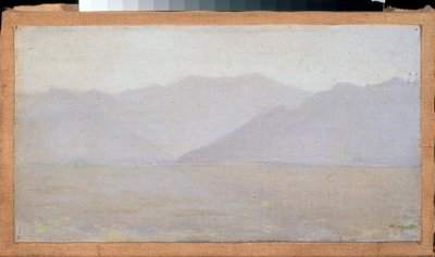 Ráno v Kašmíru (Indie) - obraz Vasilije Vasiljeviče Vereščagina (Vassili Vereščagina) (1842-1904), olej na plátně od Vasili Vasilievich Vereshchagin
