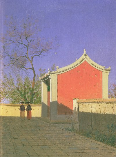 Setkání House of the Solones, Ak-Kent, 1869-70 od Vasili Vasilievich Vereshchagin