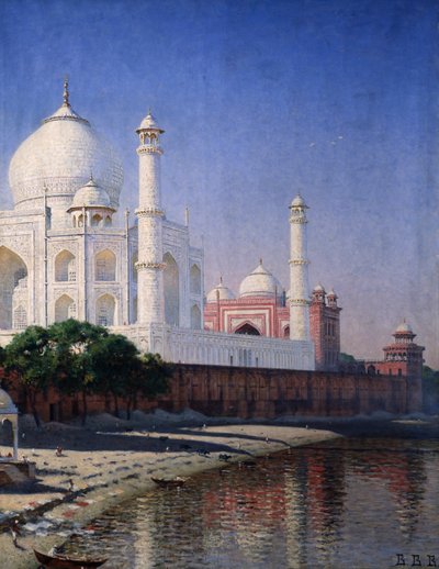Taj Mahal v Ágře od Vasili Vasilievich Vereshchagin