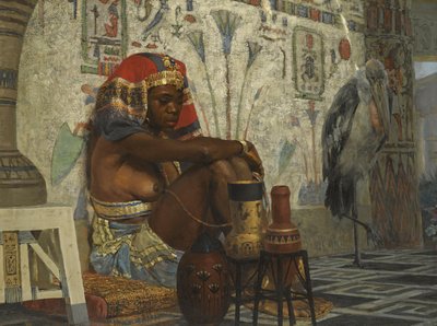Egyptská dívka od Vasilij Dmitrievich Polenov