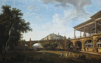 Rampa galerie Cameron v parku v Carskoje Selo, 1794 od Vasily Petrovich Petrov