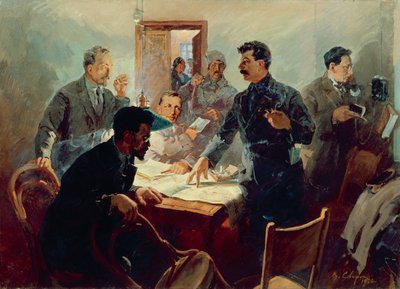 Štáb Říjnové revoluce 1917 od Vasily Semyonovich Svarog