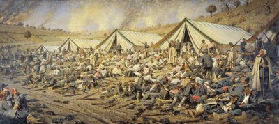 Po útoku. Plevna, 1877-1878 od Vasily Vereshchagin