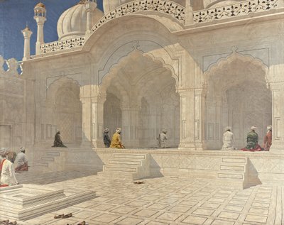 Perlová mešita, Dillí od Vasily Vereshchagin