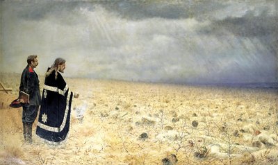 The Vanquished, Requiem, c1877-c1878 od Vasily Vereshchagin