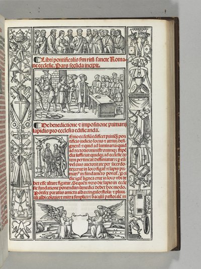 Římský pontifikál: Pontifikál pro svatý římský obřad církve od Venetian School