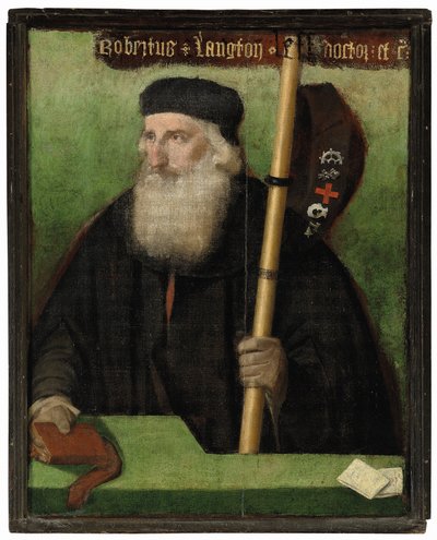 Portrét Roberta Langtona, kolem 1512-13 od Venetian School