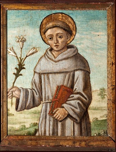 Svatý Antonín Paduánský (malba od Venetian School