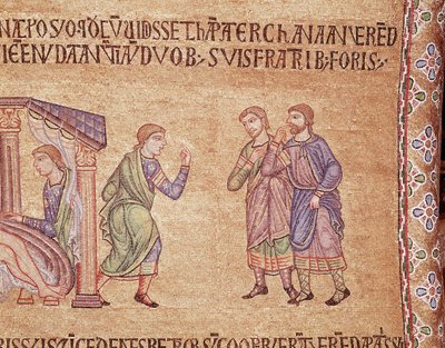 Život Noemova (detail mozaiky od Veneto-Byzantine School
