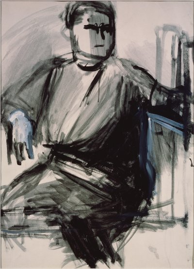 Autoportrét, 1934 od Vera Mikhailovna Yermolayeva