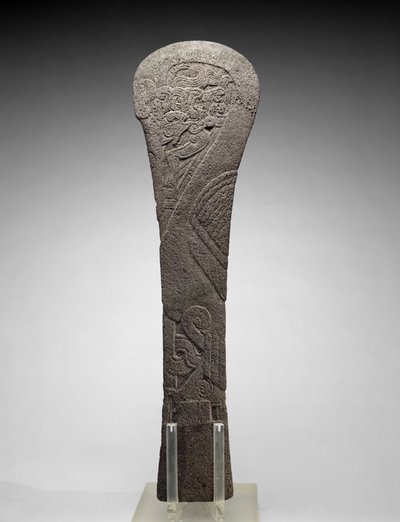 Palma s vodním ptákem, 300-1200 nl (čedič) od Veracruz Veracruz