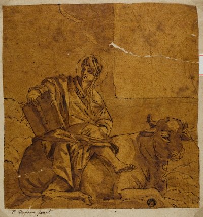 Svatý Lukáš od Veronese (Paolo Caliari)