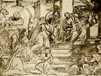 Klanění tří králů od Paolo Veronese