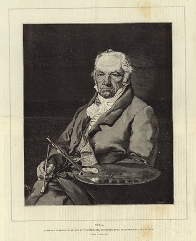 Goya od Vicente Lopez y Portana