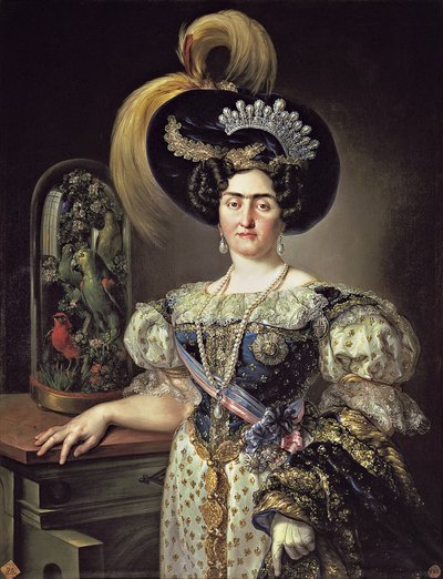 Portrét María Francisca de Braganza y Borbón od Vicente López Portaña