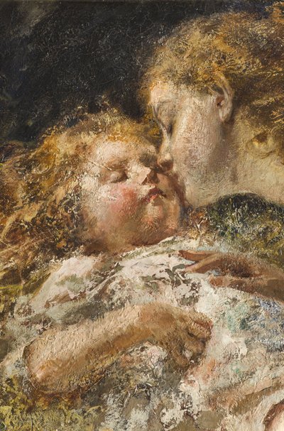 Anděl hudebník (detail) - Anděl hudebník od Vicenzo Irolli