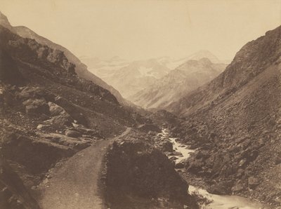 Údolí Chaosu u Gavarnie (Chaos near de gavarnie). od Vicomte Joseph de Vigier