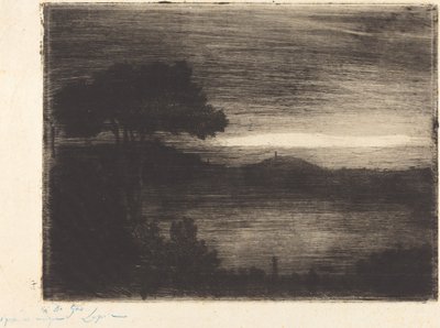 Jezero Nemi od Vicomte Ludovic Lepic