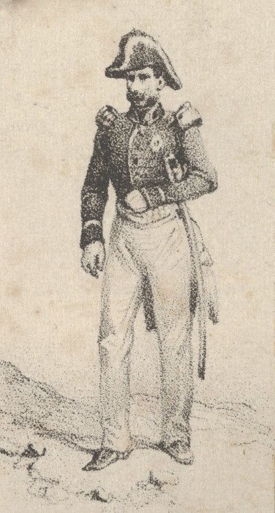 Voják, polovina 19. století. od Victor Adam