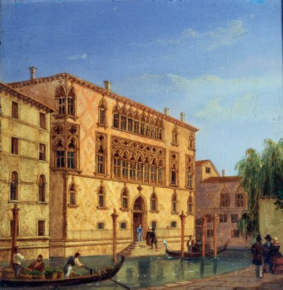 Palazzo Giovanelli, 19. století od Victor Adam